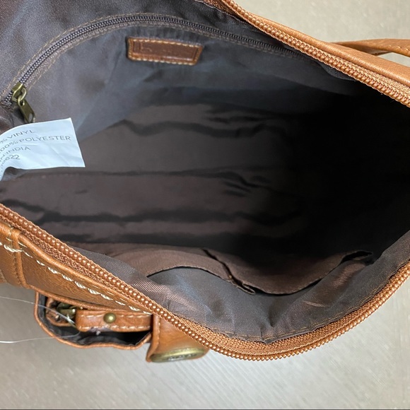 NWOT B.O.C Brown Purse With Wrist Wallet - Picture 9 of 14